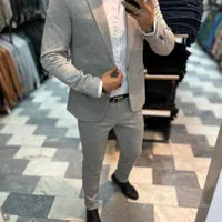 کت و شلوار طوسی روشن اندام|لباس|تبریز, |دیوار