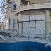 داربست فلزی کوهسار کردان خروین آجین دوجین سیبستان|خدمات پیشه و مهارت|کوهسار (البرز), |دیوار