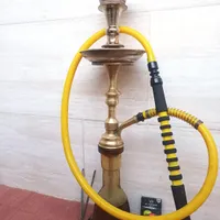 قلیان قدیمی برنجی طعم دوسیب فوق‌العاده