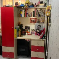 میزتحریر.کتابخانه.کمدلباس درحد نو
