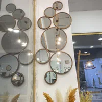 آینه گرد چوبی|آینه|تهران, سازمان برنامه شمالی|دیوار
