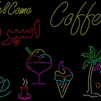 تابلو نئون ال ای دی الکام پاساژ چهل ستون پلاک ۲۳|فروشگاه و مغازه|تبریز, |دیوار