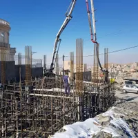 آرماتوربندی و اجرای اسکلت بتنی