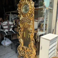 مبل ۹نفره غذاخوری ۸نفره با ساعت تمام چوب به شرط|مبلمان خانگی و میز عسلی|تهران, دروازه شمیران|دیوار
