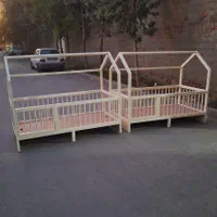 تخت کلبه ای چوبی نوجوان/ارسال رایگان|تخت و سرویس خواب|مشهد, نوید|دیوار