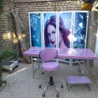 تخت تتو اپلاسیون ماساژ مژه لیزر معاینه پایه تاشو|آرایشی، بهداشتی، درمانی|مشهد, طرق|دیوار