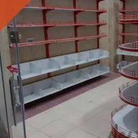 استند پاستیل جای حبوبات (قفسه‌ ضخیم) طوسی
