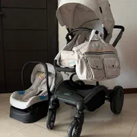 ست کامل کالسکه،کریر ،کریکات و کیف evenflo
