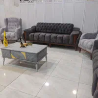 مبل چستر ماهور ۸ نفره تخت شو با ضمانت طوسی|مبلمان خانگی و میز عسلی|فردیس, شهرک وحدت|دیوار