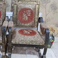مبلمان فلزی برنز بوفه ویترین میز TV عسلی فرفورژه|مبلمان خانگی و میز عسلی|کرج, گوهردشت|دیوار