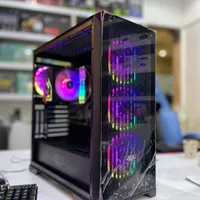 سیستم گمینگ فول RGB جذاب با مانیتور|رایانه رومیزی|گرگان, |دیوار