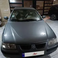 سمند LX خاکستری مدل ۸۷ بدون رنگ دوگانه سوز|خودرو سواری و وانت|تبریز, |دیوار