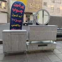 آیینه کنسول و تیوی و جاکفشی|بوفه، ویترین، کنسول|اندیشه, |دیوار
