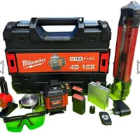 تراز لیزری 360 کنترل میلواکی با لوازم کامل