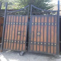 دروازه های اهنی ویلایی و حیاط درب ورودی ماشین رو|مصالح و تجهیزات ساختمان|لاهیجان, آهندان|دیوار