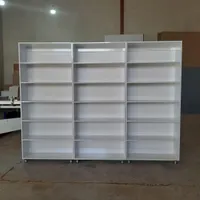 قفسه بندی فروشگاهی ام دی اف مغازه هایپری کتابخانه|کتابخانه، شلف، قفسه‌های دیواری|تهران, امیریه|دیوار