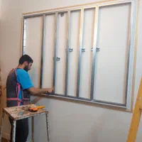 کناف کناف کار کنافکاری تعیمر کناف خورده کاری|خدمات پیشه و مهارت|شیراز, تندگویان|دیوار