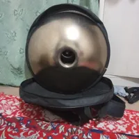 فروش هنگ درام استیل کمی کارکرده با کیف|درام و پرکاشن|اصفهان, باغ دریاچه|دیوار
