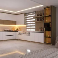کابینت ام دی اف وکمددیواری نقدواقساط بلند مدت