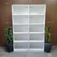 کتابخانه 2تیکه تمام قفسه کیاچوب|کتابخانه، شلف، قفسه‌های دیواری|تهران, سعادت‌آباد|دیوار