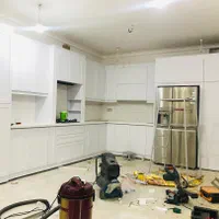 کابینت نئوکلاسیک و کمد دیواری تی وی وال سرویس خواب