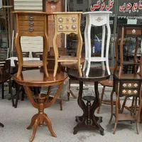 %فروش میزآباژور و میز تلفن گرد تک کشو %|میز تلفن|تهران, امام حسین|دیوار