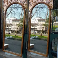 آینه قدی گنبدی تمام چوب