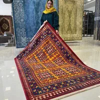 فرش و قالی قرمز گل زنده بوستان|فرش|اهواز, پادادشهر|دیوار