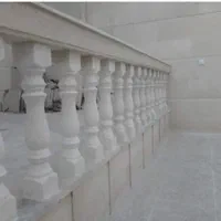 نرده سنگی طبیعی گردو چهارگوش|عمده‌فروشی|شیراز, وزیرآباد|دیوار