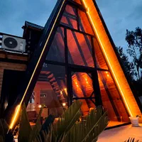 اجاره کلبه سوئیسی (ویلا باغ) فرح اباد|اجارهٔ کوتاه‌مدت ویلا و باغ|فرح آباد, |دیوار