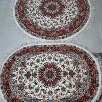 فرش دایره و بیضی ماهی هریس
