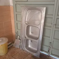 سینک دو لگنه رو کار|مصالح و تجهیزات ساختمان|الوند, |دیوار