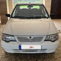 پراید ۱۳۲ سفید مدل ۸۸ دوگانه کارخانه