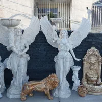 مجسمه فرشته بالدار فایبرگلاس مقاوم شیک محوطه ای|مصالح و تجهیزات ساختمان|شیراز, ابیوردی|دیوار