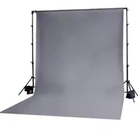 پرده آتلیه مخمل با پایه و زنجیر