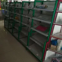 کتابخانه استند فروشگاه شاسی آهنی طبقات ام دی اف|کتابخانه، شلف، قفسه‌های دیواری|تهران, جنت‌آباد شمالی|دیوار