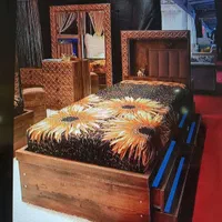 تخت خواب ۱نفره مدل سلنا تاج ریلی
