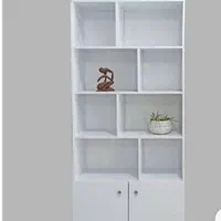 قفسه رنگی و سفید|کتابخانه، شلف، قفسه‌های دیواری|تهران, سازمان برنامه شمالی|دیوار