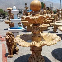 آبنما طبقاتی بتنی مسلح شیک سیمانی فواره حوض باغی|مصالح و تجهیزات ساختمان|آستارا, |دیوار