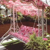 تاب فلزی مبل و میز و صندلی باغی ویلا باغچه باغ|اسباببازی|دزفول, |دیوار