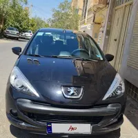 207 دنده ای مشکی مدل ۹۸|خودرو سواری و وانت|یزد, |دیوار