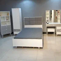 سرویس خواب نوجوان و جوان/ تخت یک و نیم نفره e200a|تخت و سرویس خواب|مشهد, سناباد|دیوار