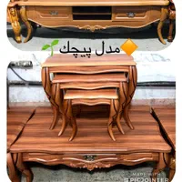 جلومبلی و جلو مبلی، میز عسلی ، مدل مارپیچک|مبلمان خانگی و میز عسلی|اردبیل, |دیوار