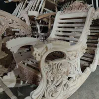 صندلی راک چوبی|صندلی و نیمکت|آفتاب, |دیوار