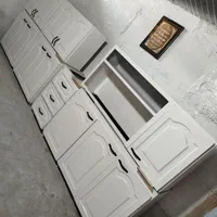فروش انواع کابینت فلزی دست دوم ورق ضخیم محکم|مصالح و تجهیزات ساختمان|مشهد, شهید قربانی|دیوار