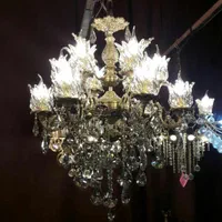 لوستر به شرط برنز ۱۲ شعله