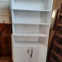 کتابخانه ساده و پازلی|کتابخانه، شلف، قفسه‌های دیواری|اصفهان, صدف|دیوار