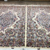 (فرش فرزین)جفت۶متری خطیبی جدید۴۰رج حاشیه ابریشم|فرش|تبریز, |دیوار