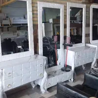 ترولی میز صندلی تخت شنیون دکوراسیون آرایشگاه|آرایشگاه و سالنهای زیبایی|سلماس, |دیوار