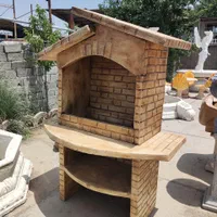 باربیکیو بتنی فرشتگان منقل کباب پز مسلح سنگین